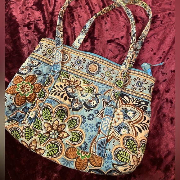 Vera Bradley blue bag - Picture 1 of 4